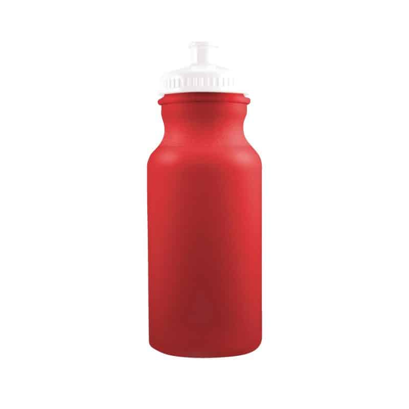 Custom 20 Oz. Colored Bike Bottle w/Push Pull Cap - 6