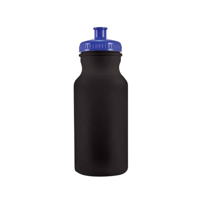 Custom 20 Oz. Colored Bike Bottle w/Push Pull Cap - 7