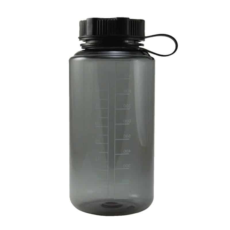 Custom 32 Oz. Water Bottle w/Strap Lid & Graduated Scale - 1