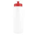 Custom 32 Oz. White Sports Bottle - 7
