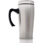 Custom 16 Oz. Silver Double Wall 18/8 Stainless Steel Tumbler