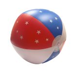 Custom 24" Beach Ball w/Multi-Colored or Patriotic Panels - 1