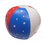 Custom 24" Beach Ball w/Multi-Colored or Patriotic Panels