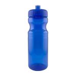 Custom 24 Oz. Colored Bike Bottle w/Push Pull Cap - 2