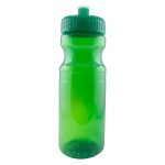 Custom 24 Oz. Colored Bike Bottle w/Push Pull Cap - 4