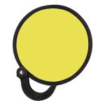 Custom Flexible Nylon Collapsible Folding Fan w/Handle