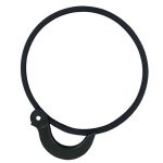 Custom Flexible Nylon Collapsible Folding Fan w/Handle - 2