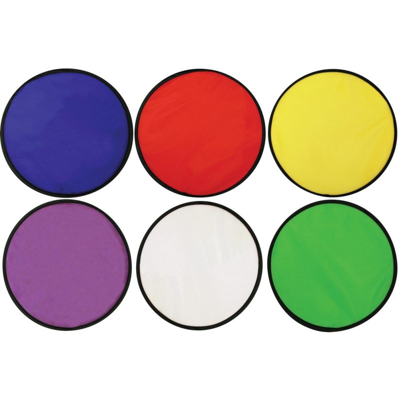 Custom Flexible Nylon Flying Disc w/Matching Pouch - 1