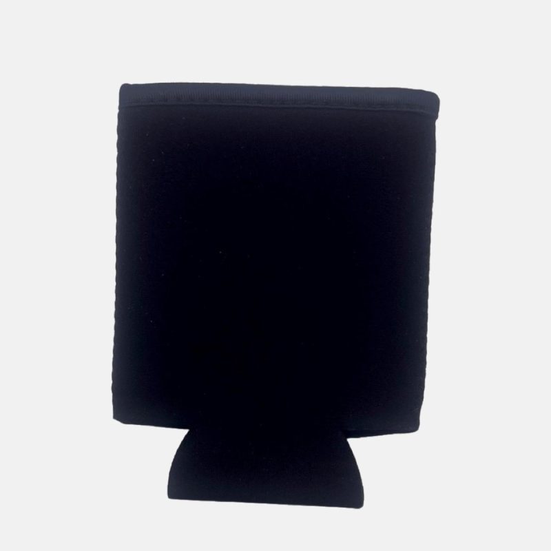 Custom REAL Neoprene Can Cooler w/Black Rim - 2