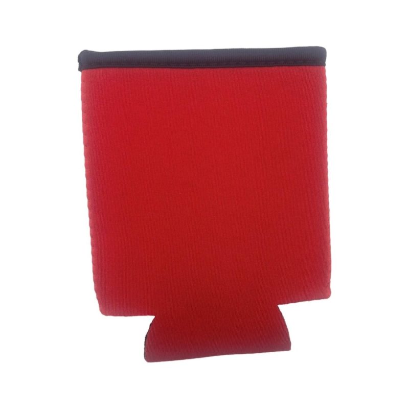 Custom REAL Neoprene Can Cooler w/Black Rim - 4