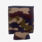 Custom REAL Neoprene Can Cooler w/Black Rim - 5